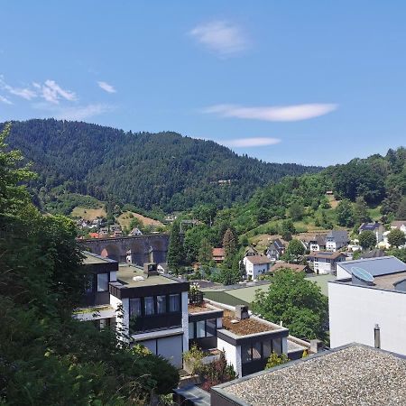 Terrassenwohnung Mit Toller Aussicht & Zentrumsnah Hornberg Eksteriør billede